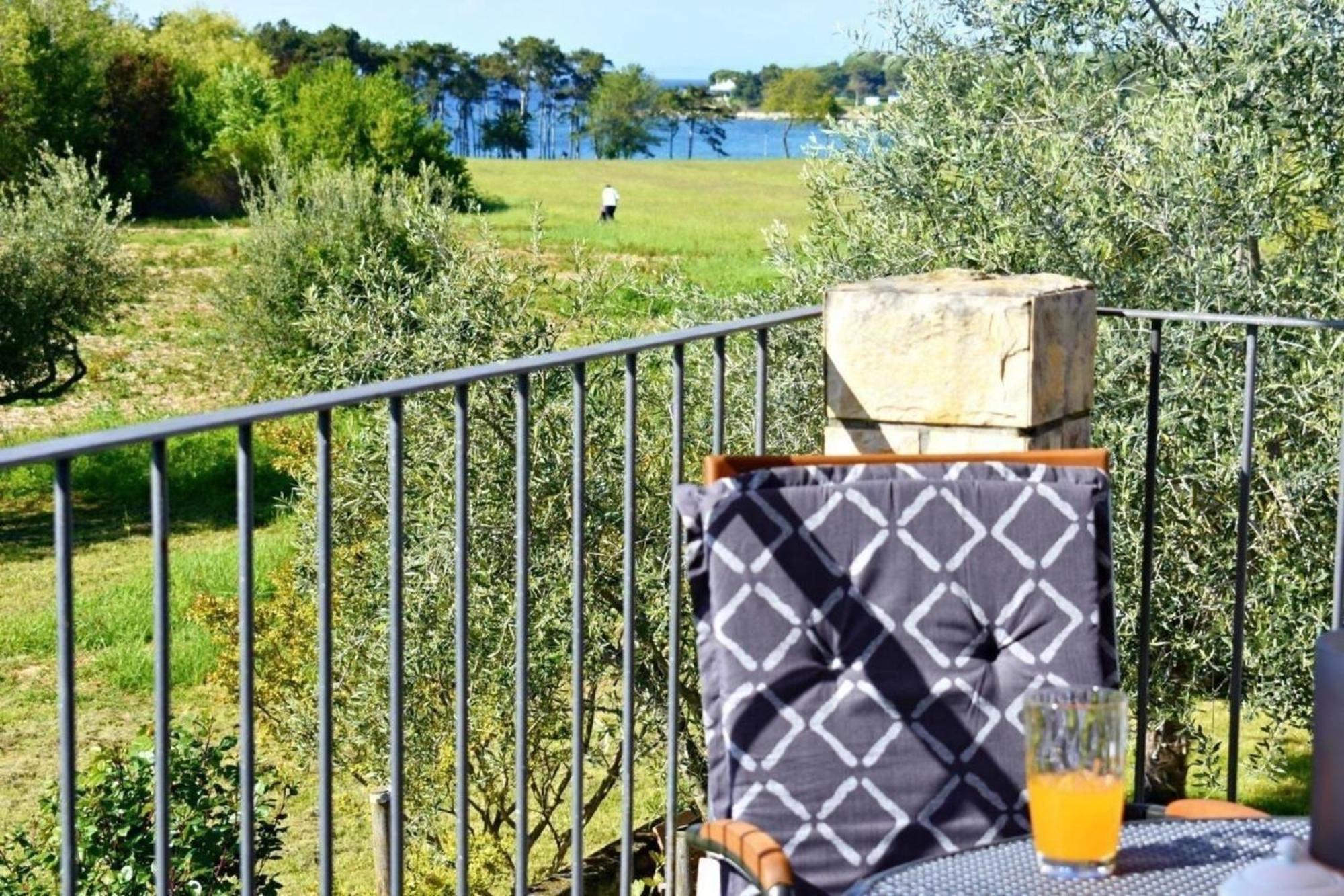 Klimatisierte Wohnung In Basanija Mit Grill Bagian luar foto